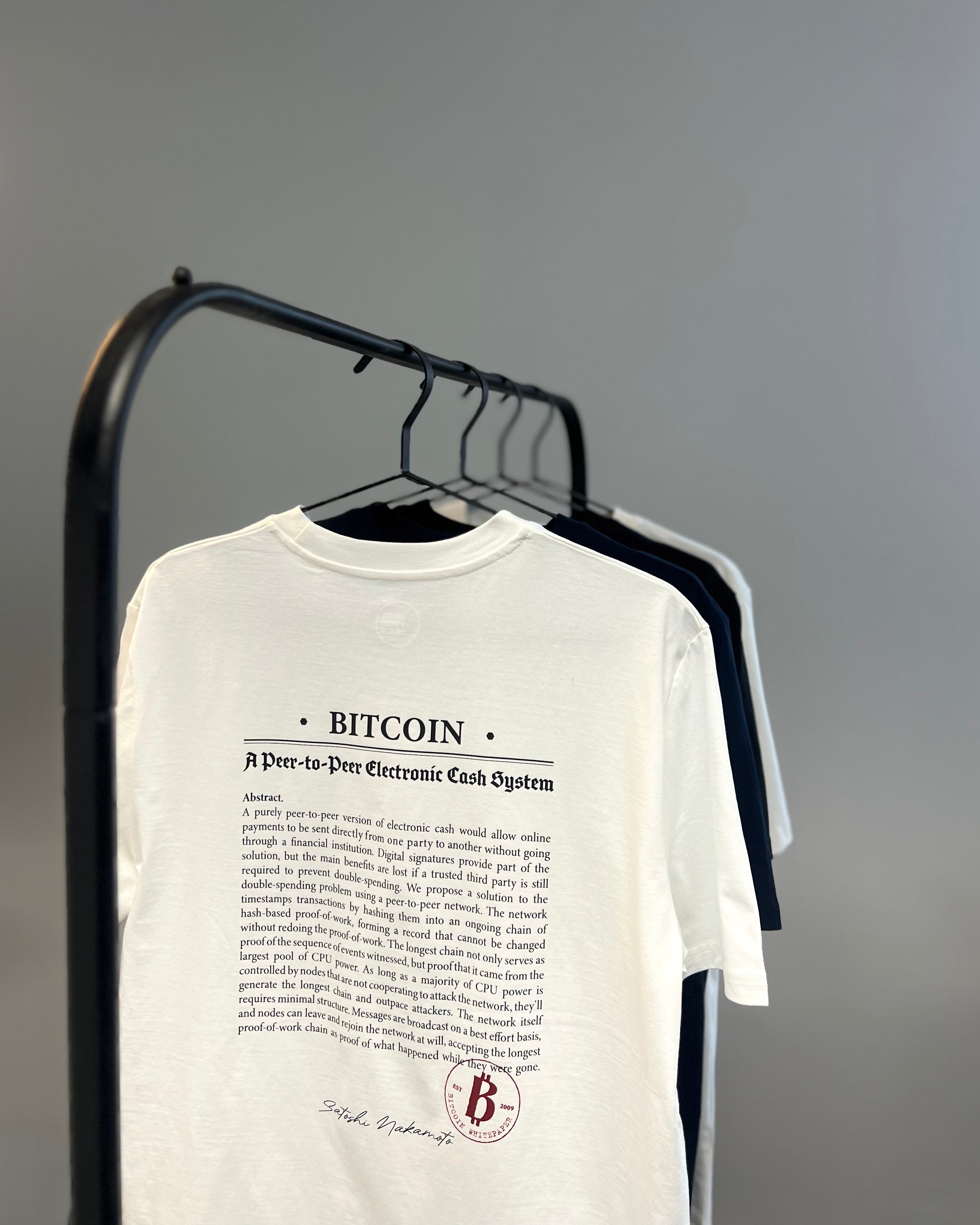 T-Shirt "Bitcoin Whitepaper"