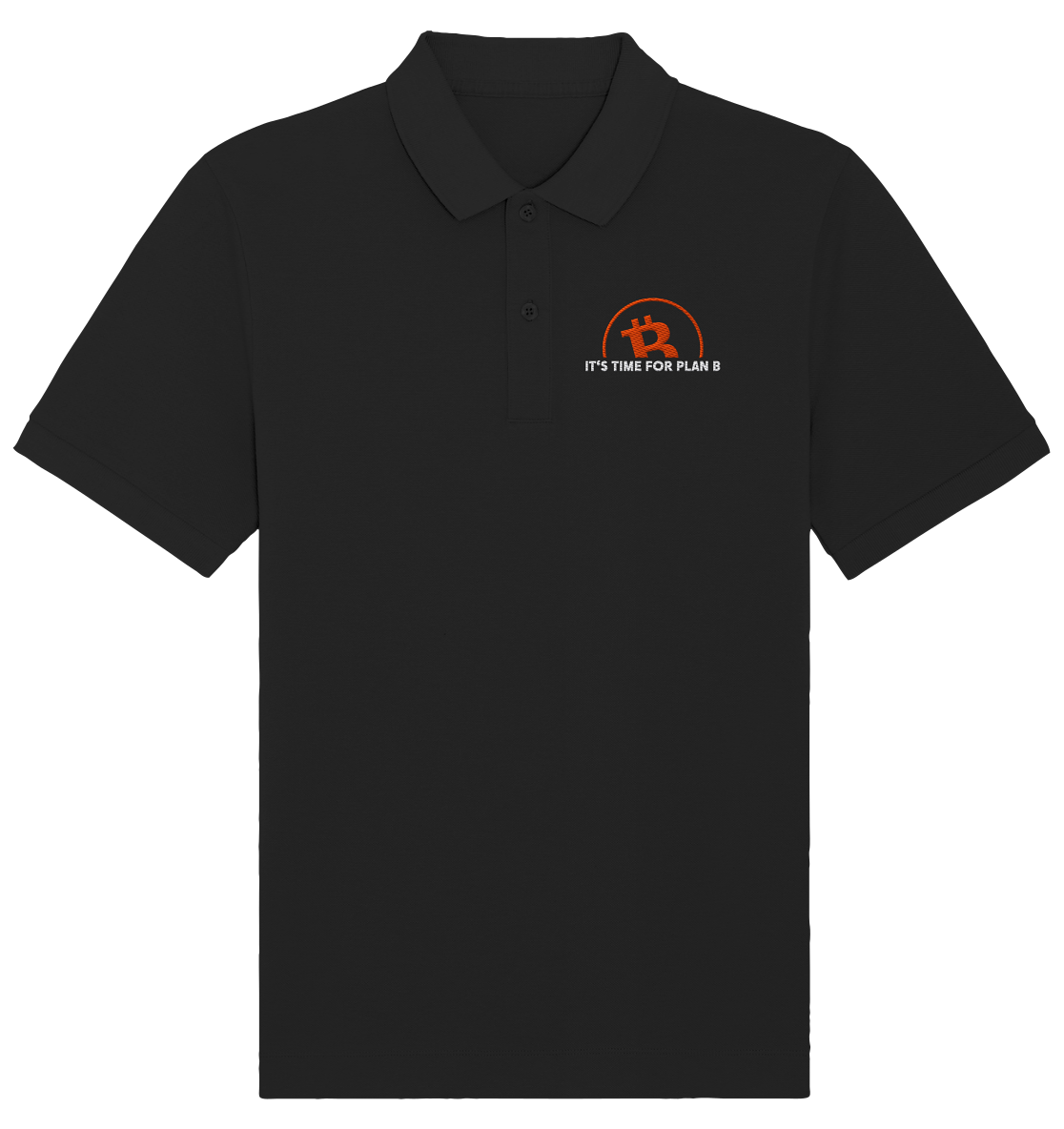FIX THE MONEY FIX THE WORLD - Organic Poloshirt (Stick)