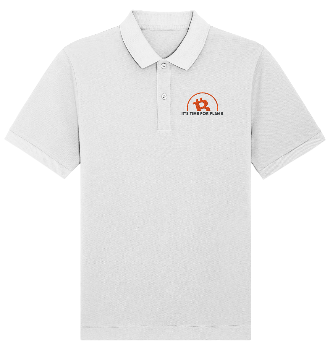 FIX THE MONEY FIX THE WORLD - Organic Poloshirt (Stick)