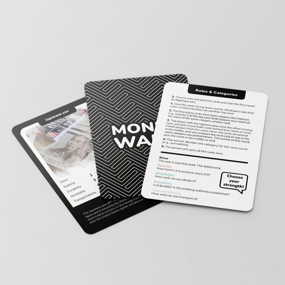 Quartett "Money Wars" - Satoshis Kids