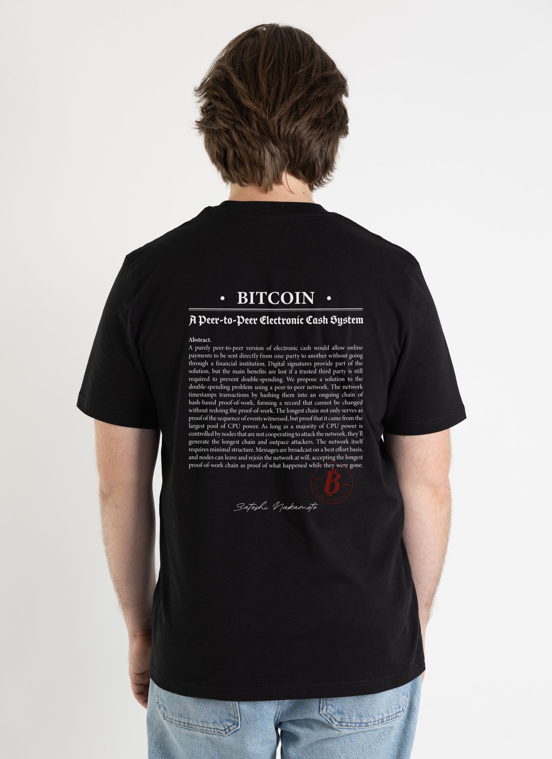 T-Shirt "Bitcoin Whitepaper"