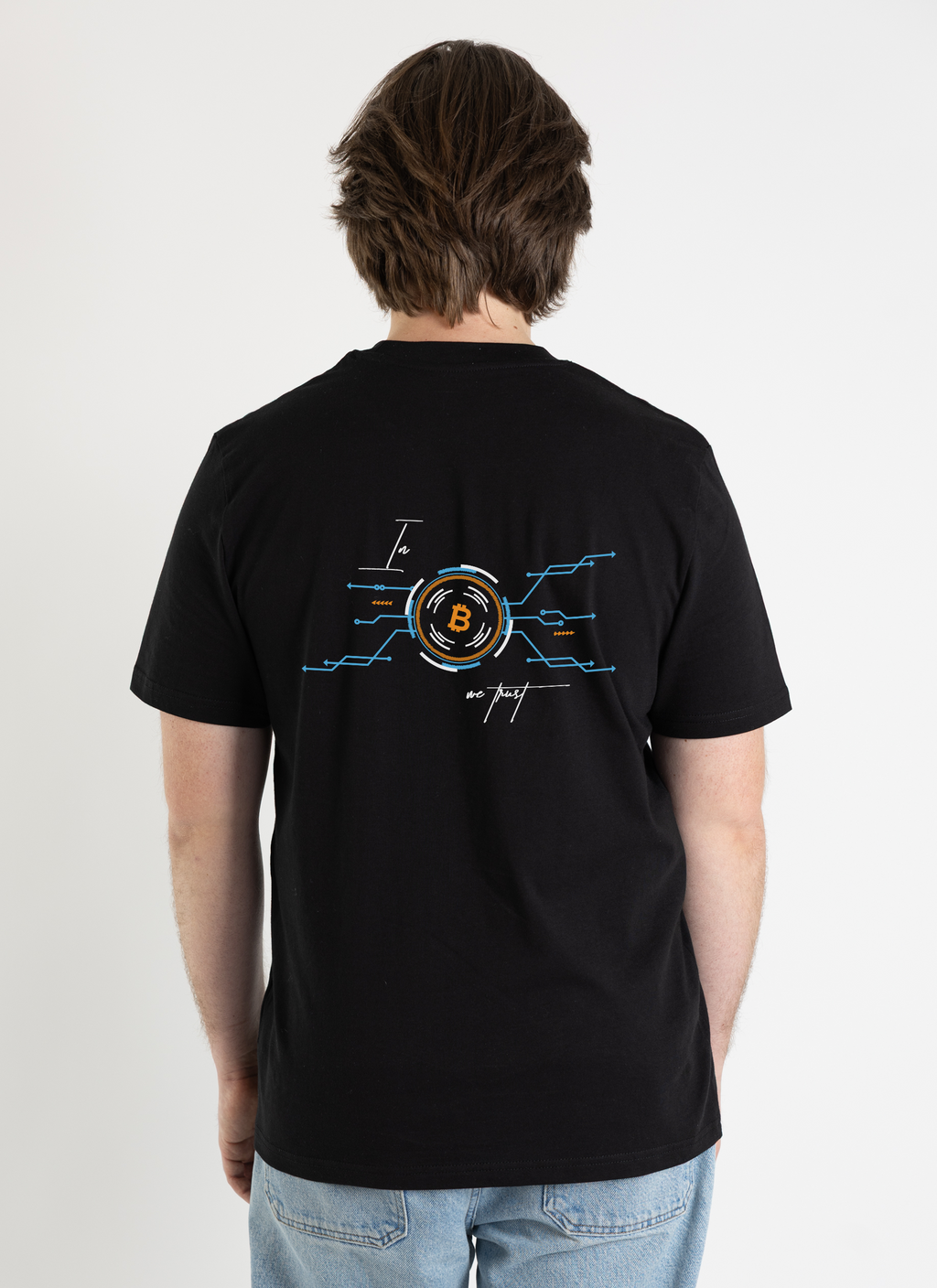 T-Shirt "In Bitcoin we trust"