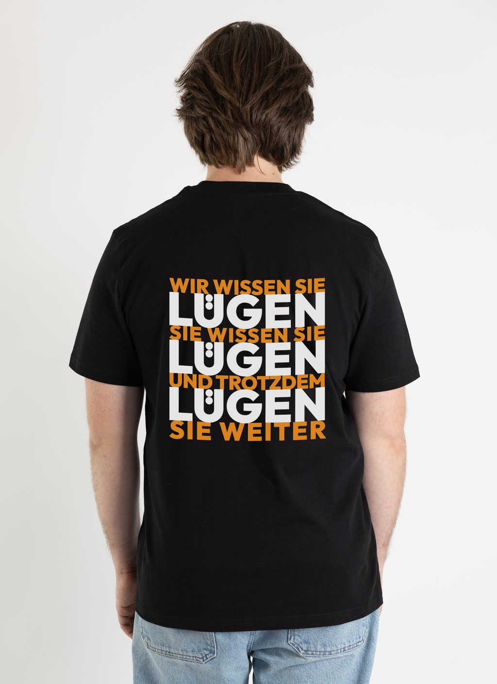 T-Shirt "Lügen Lügen Lügen"
