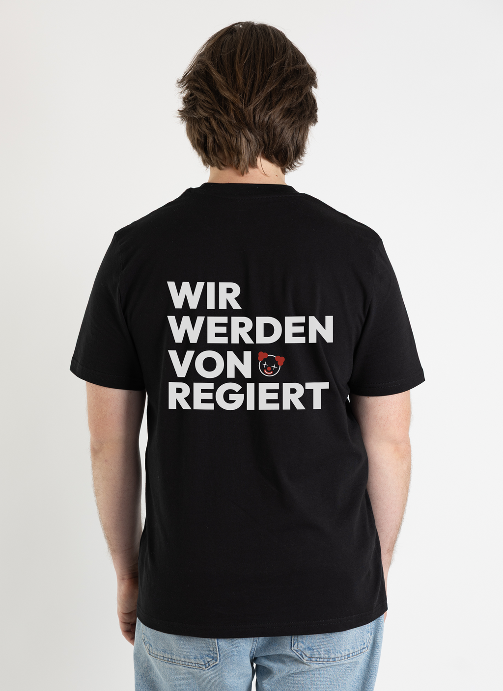T-Shirt "Clown Regierung"