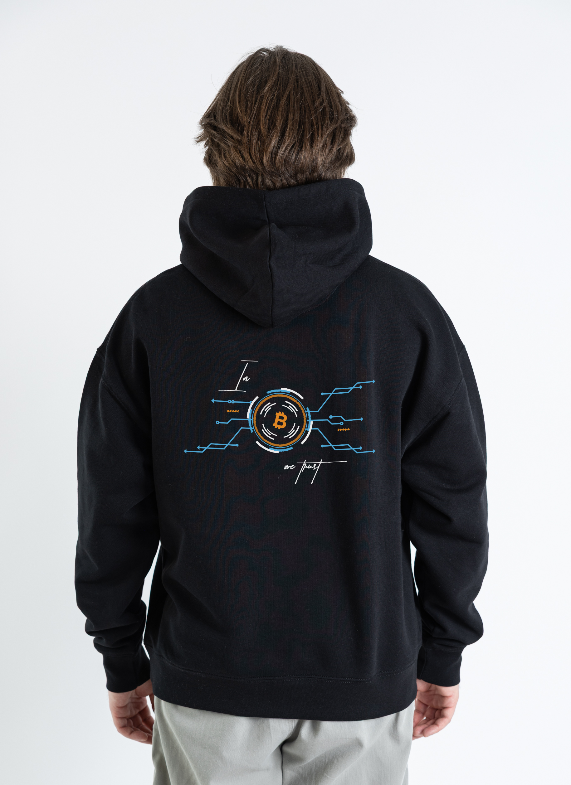 Hoodie "In Bitcoin we trust"