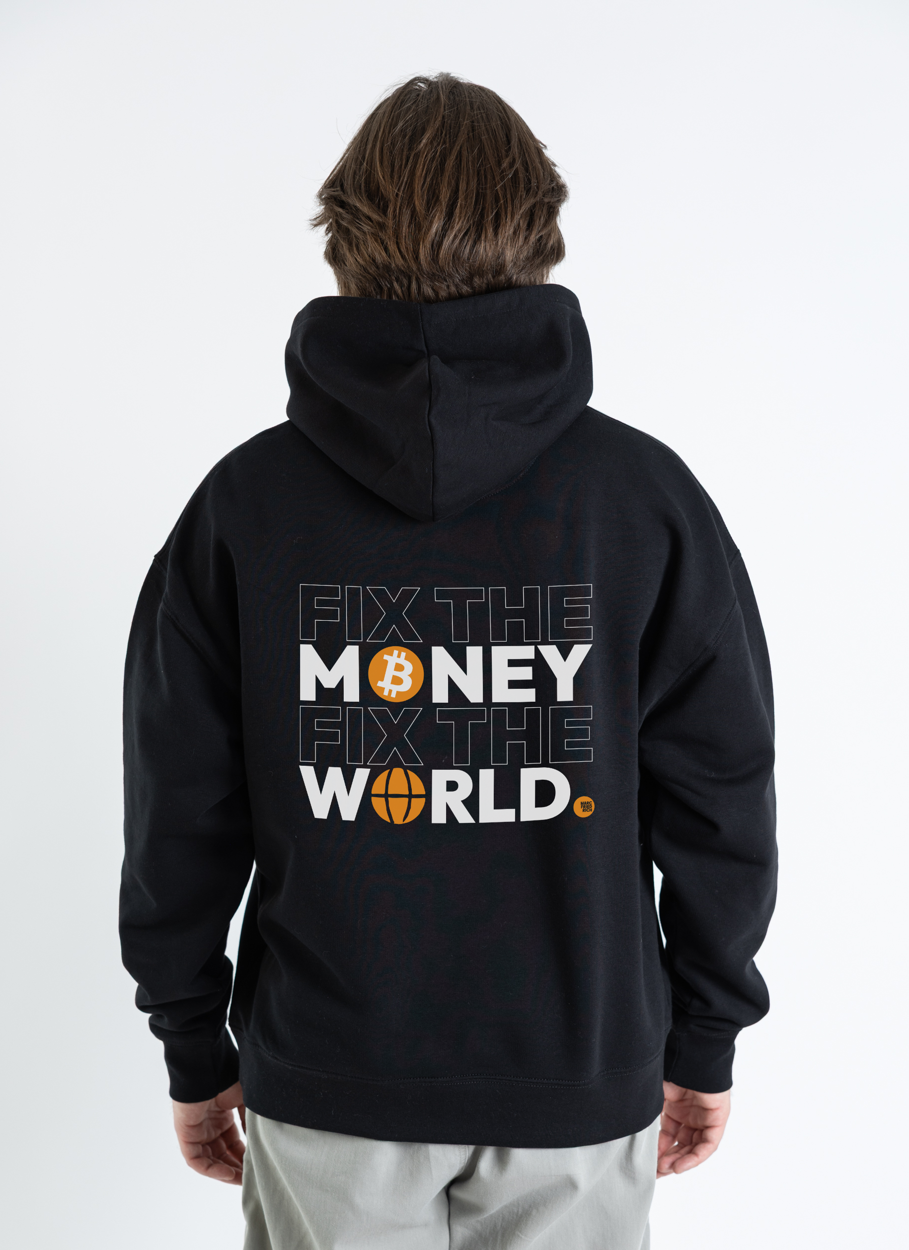 Hoodie "Fix the Money Fix the World"