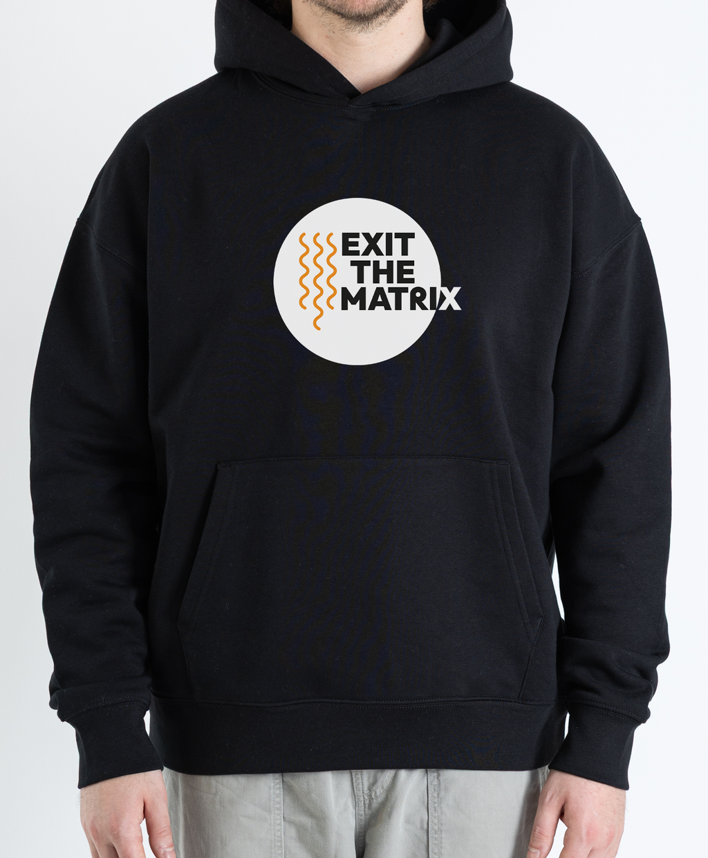 Hoodie "Exit The Matrix" black