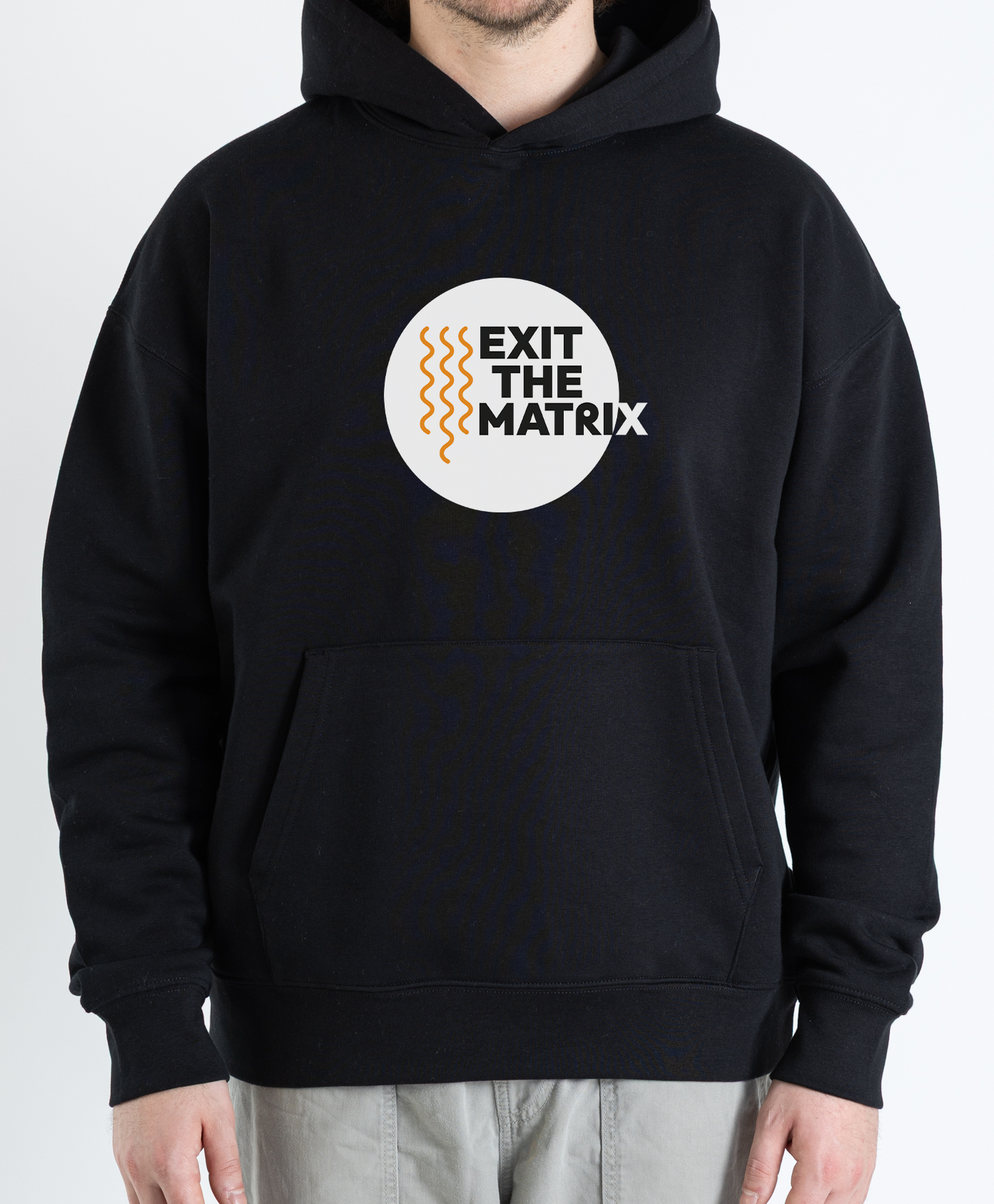 Hoodie "Exit The Matrix" black