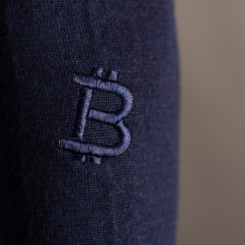 Rollkragenpullover "Bitcoin"