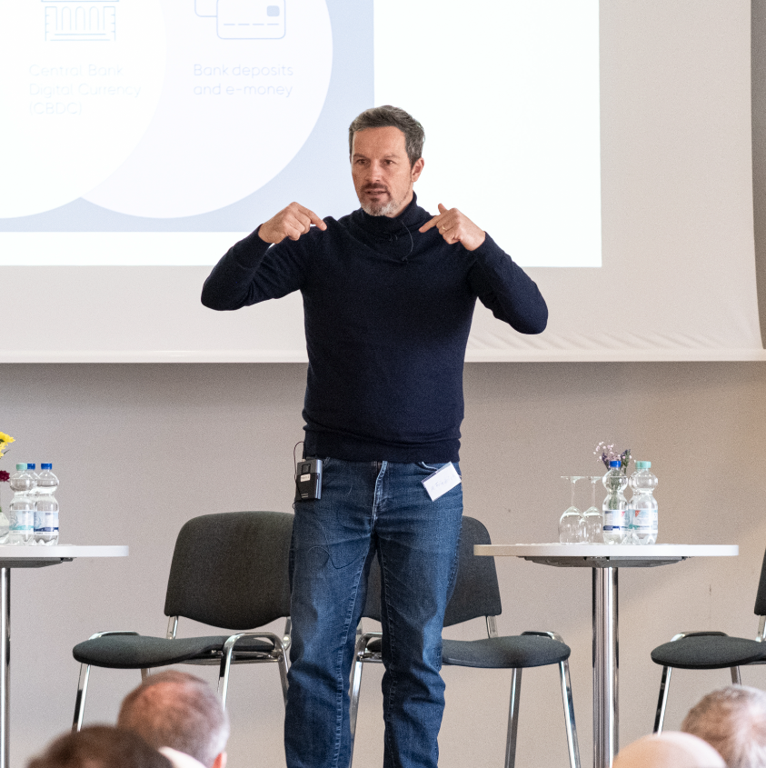 Rollkragenpullover "Bitcoin"