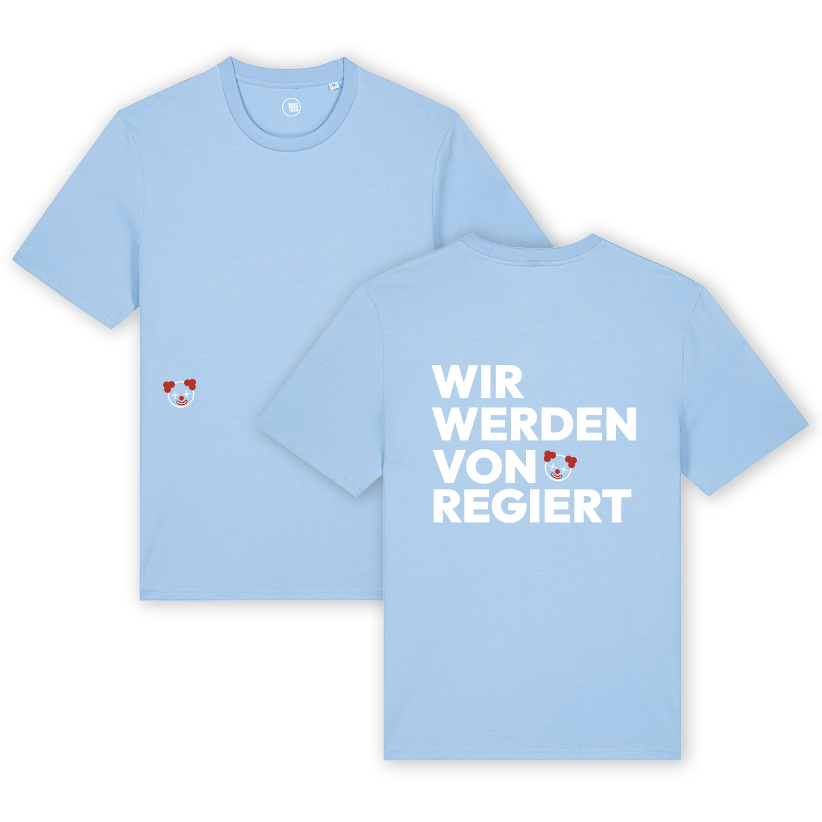 T-Shirt "Clown Regierung"