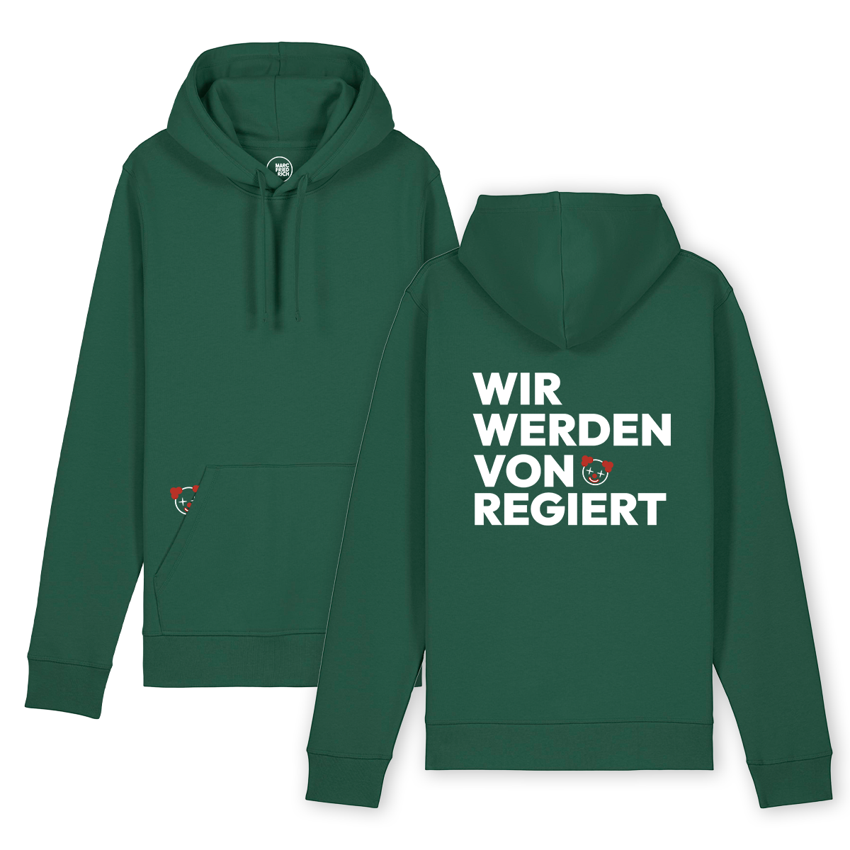 Hoodie "Clown Regierung"