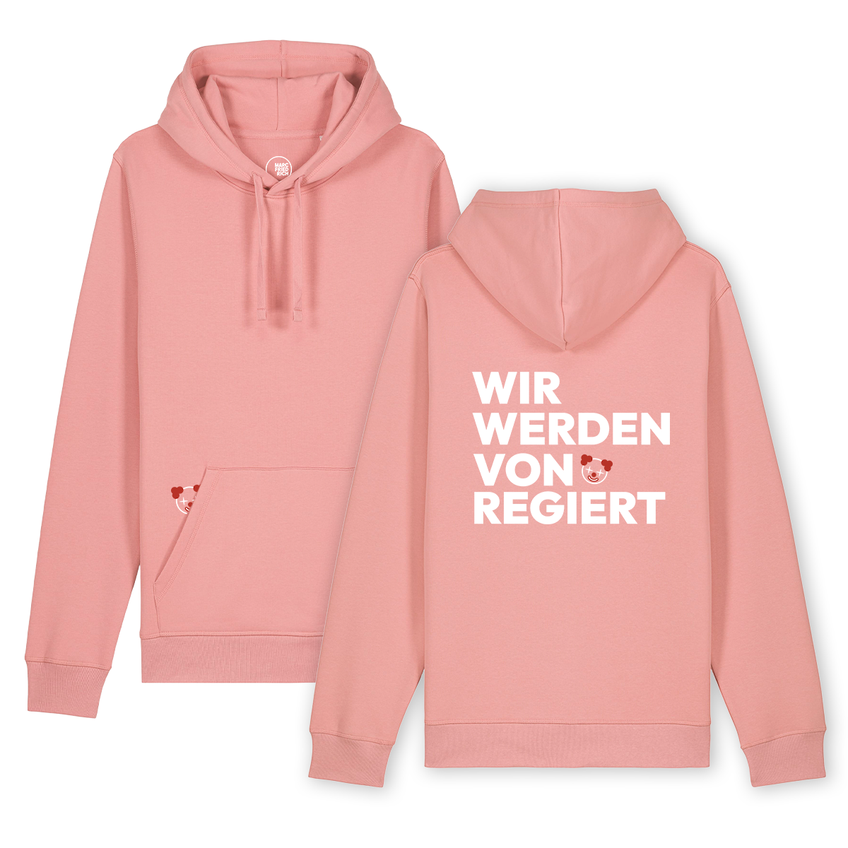 Hoodie "Clown Regierung"