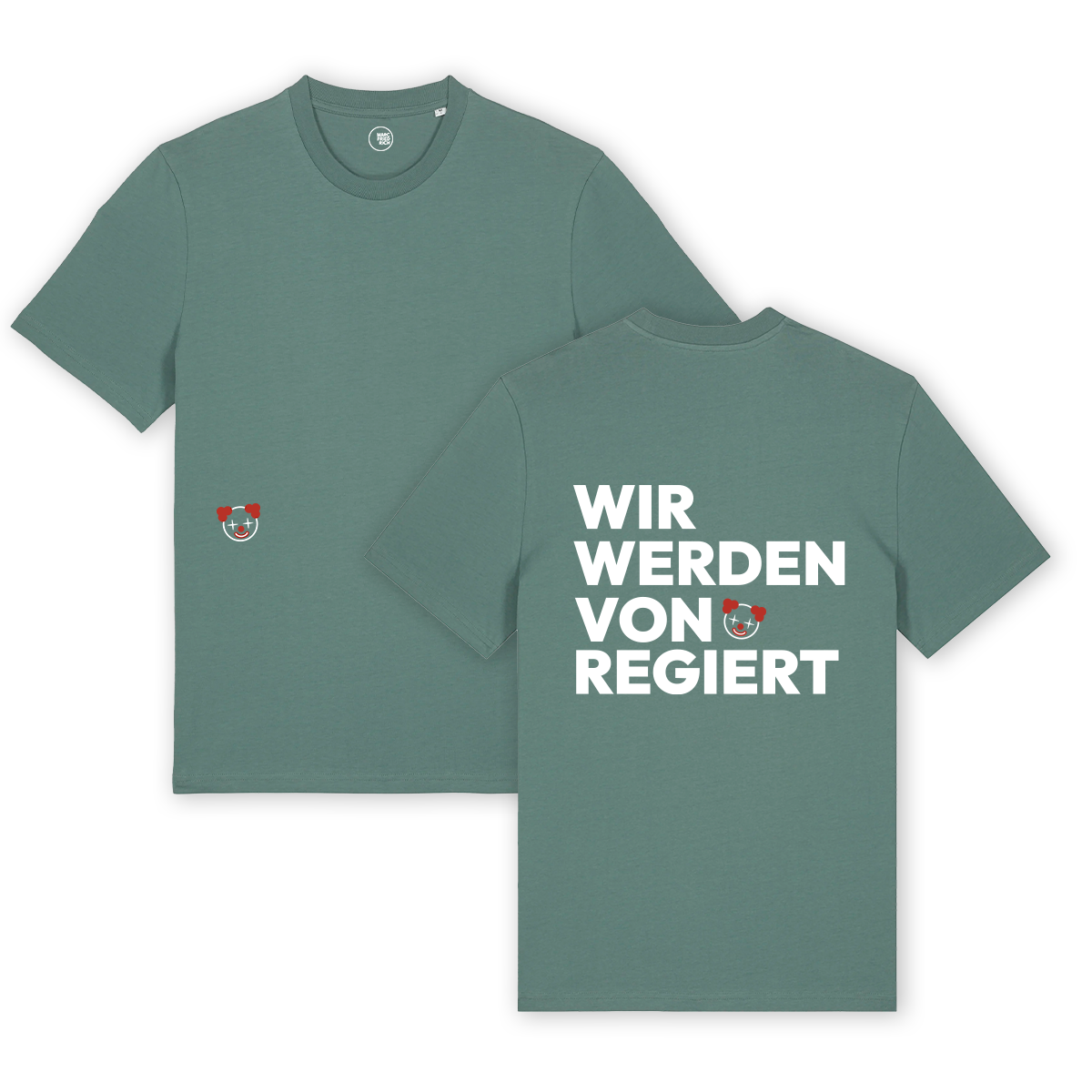 T-Shirt "Clown Regierung"