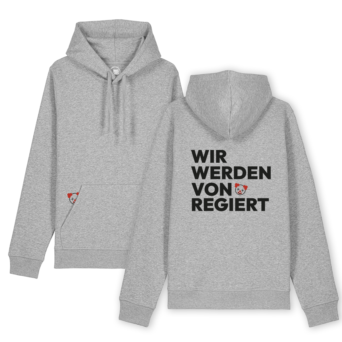 Hoodie "Clown Regierung"