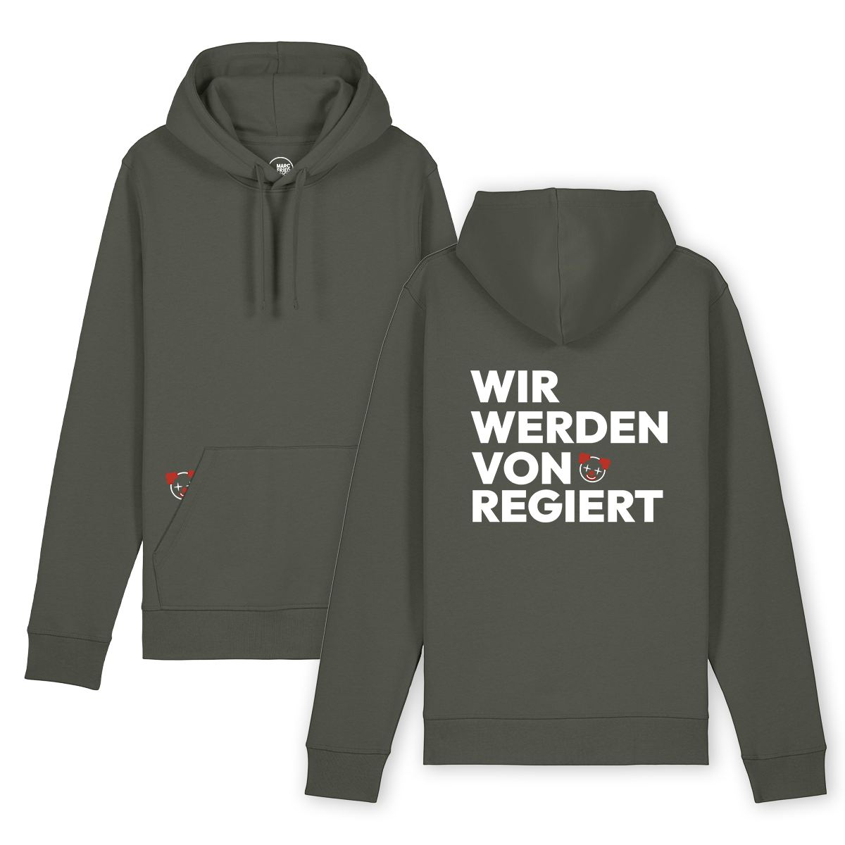 Hoodie "Clown Regierung"