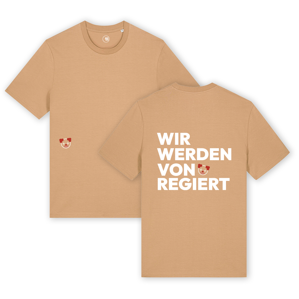 T-Shirt "Clown Regierung"