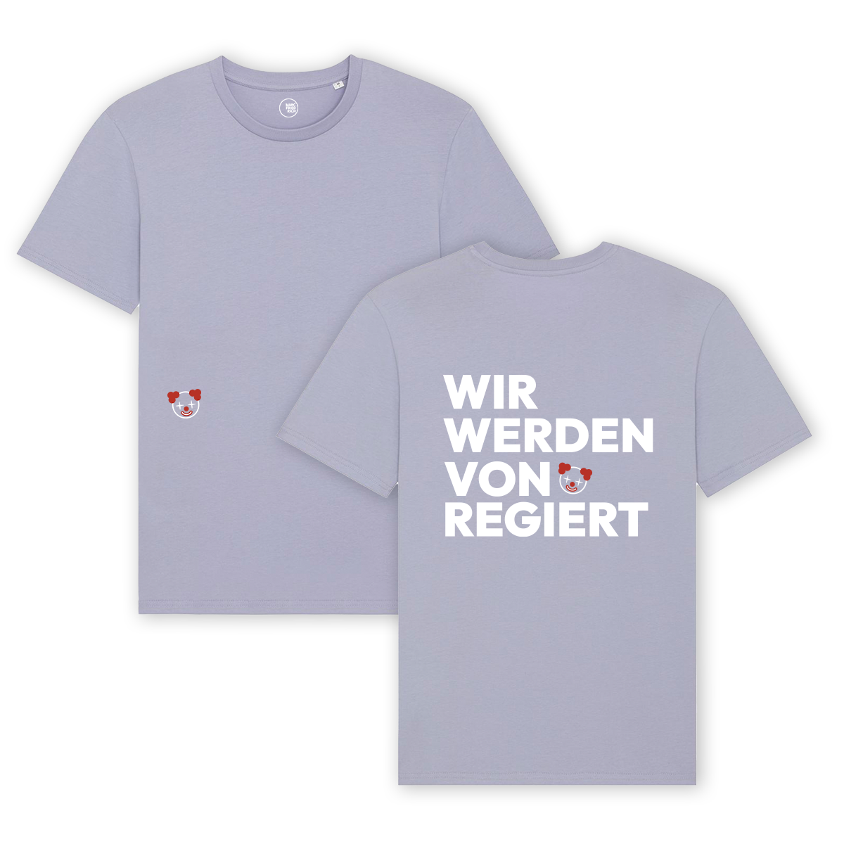 T-Shirt "Clown Regierung"