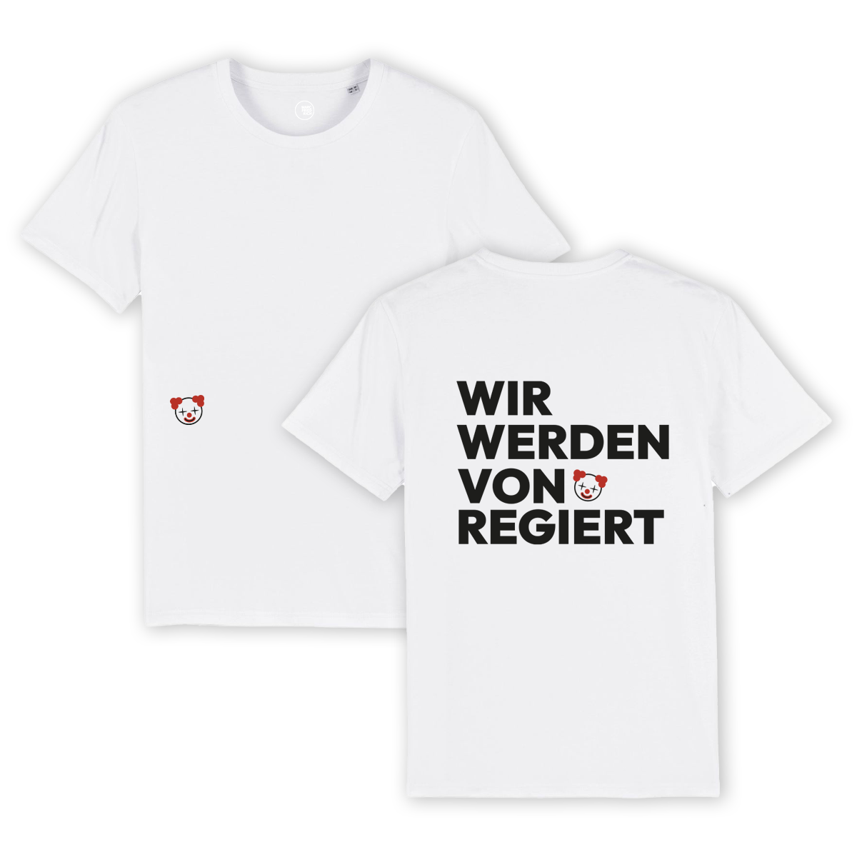 T-Shirt "Clown Regierung"