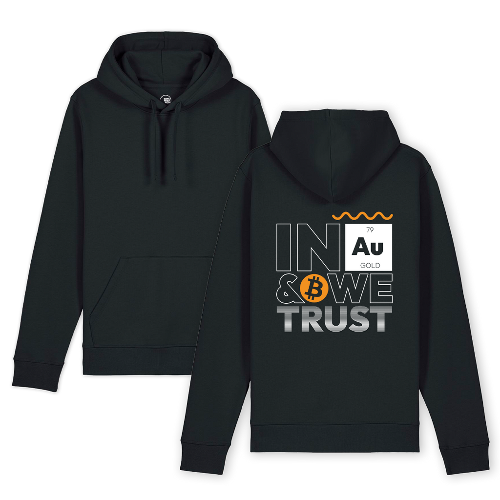 Hoodie "In Gold & Bitcoin we trust"
