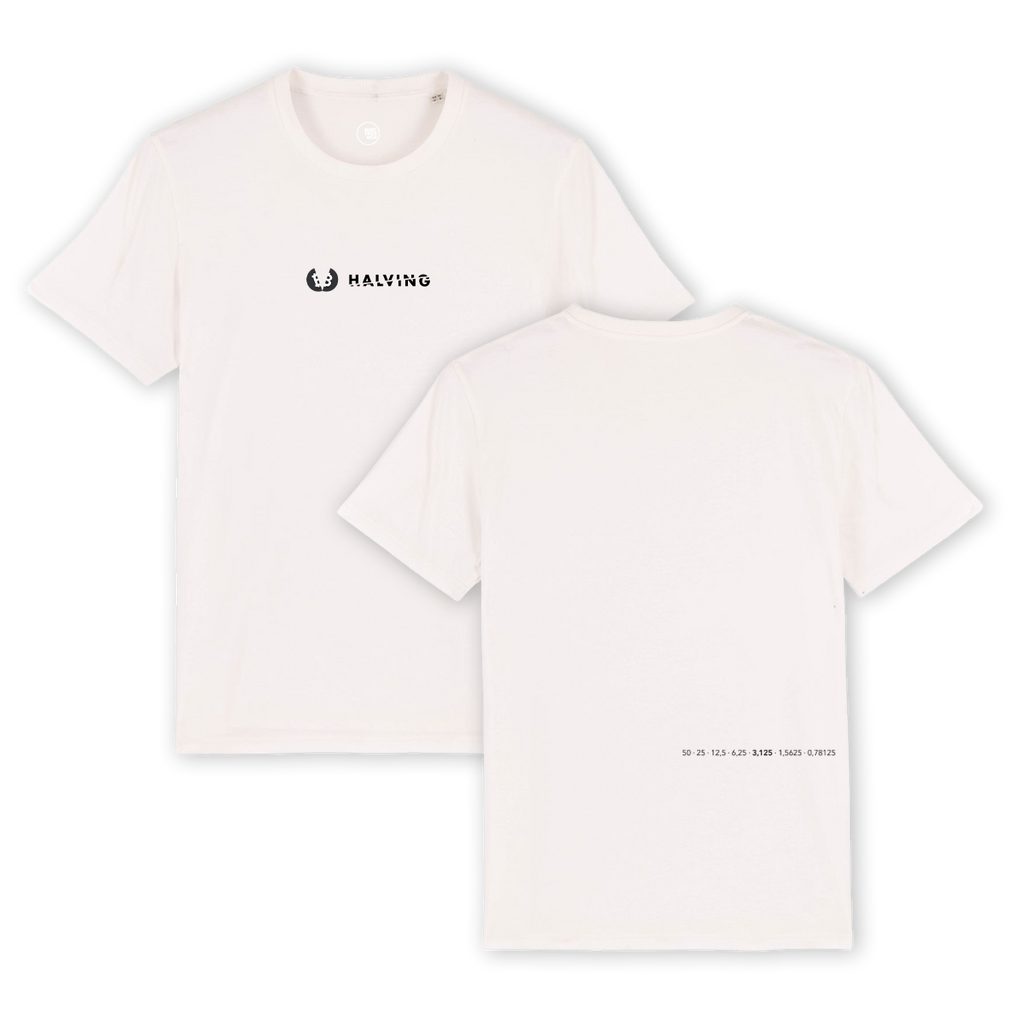 T-Shirt "Bitcoin Halving 2024" off-white