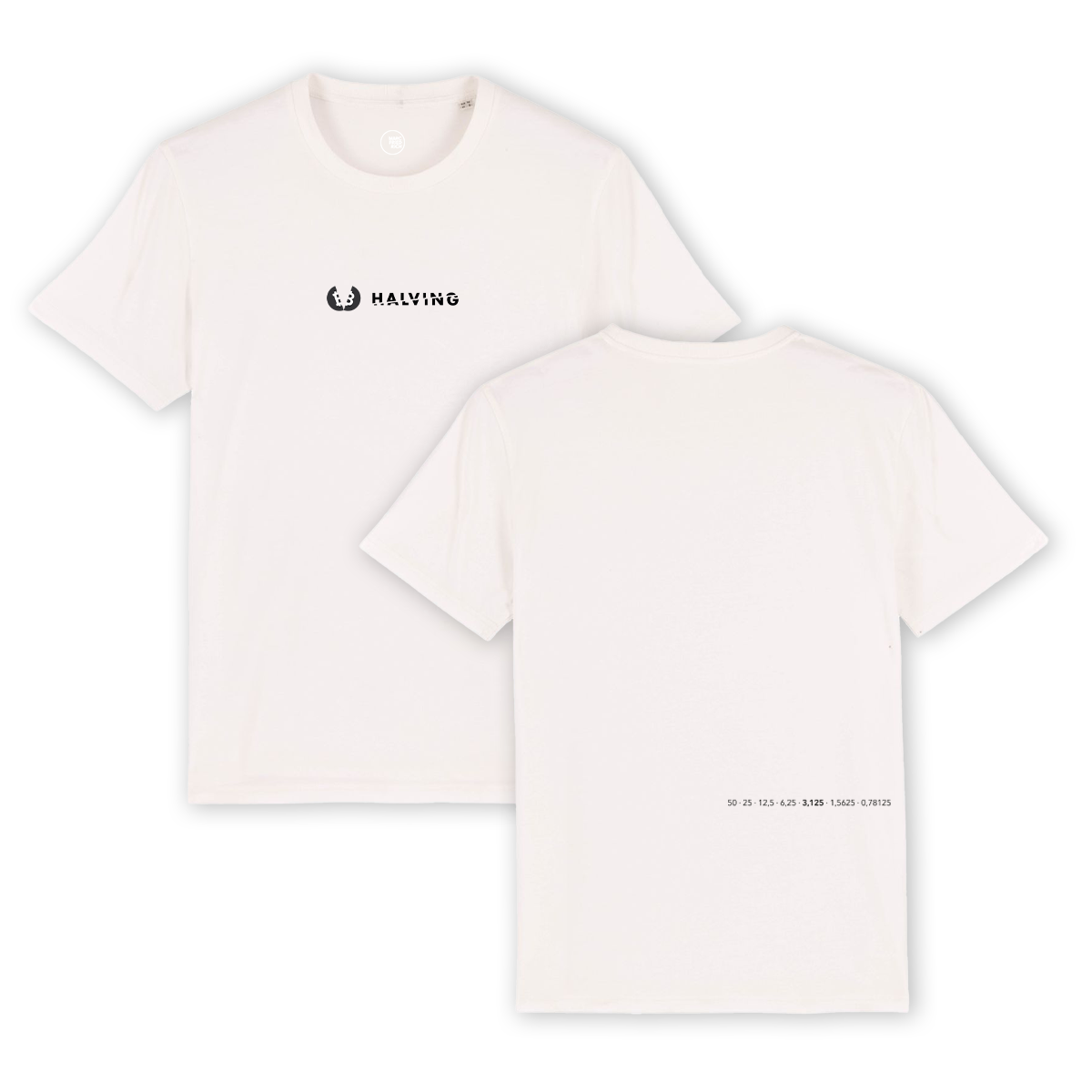 T-Shirt "Bitcoin Halving 2024" off-white