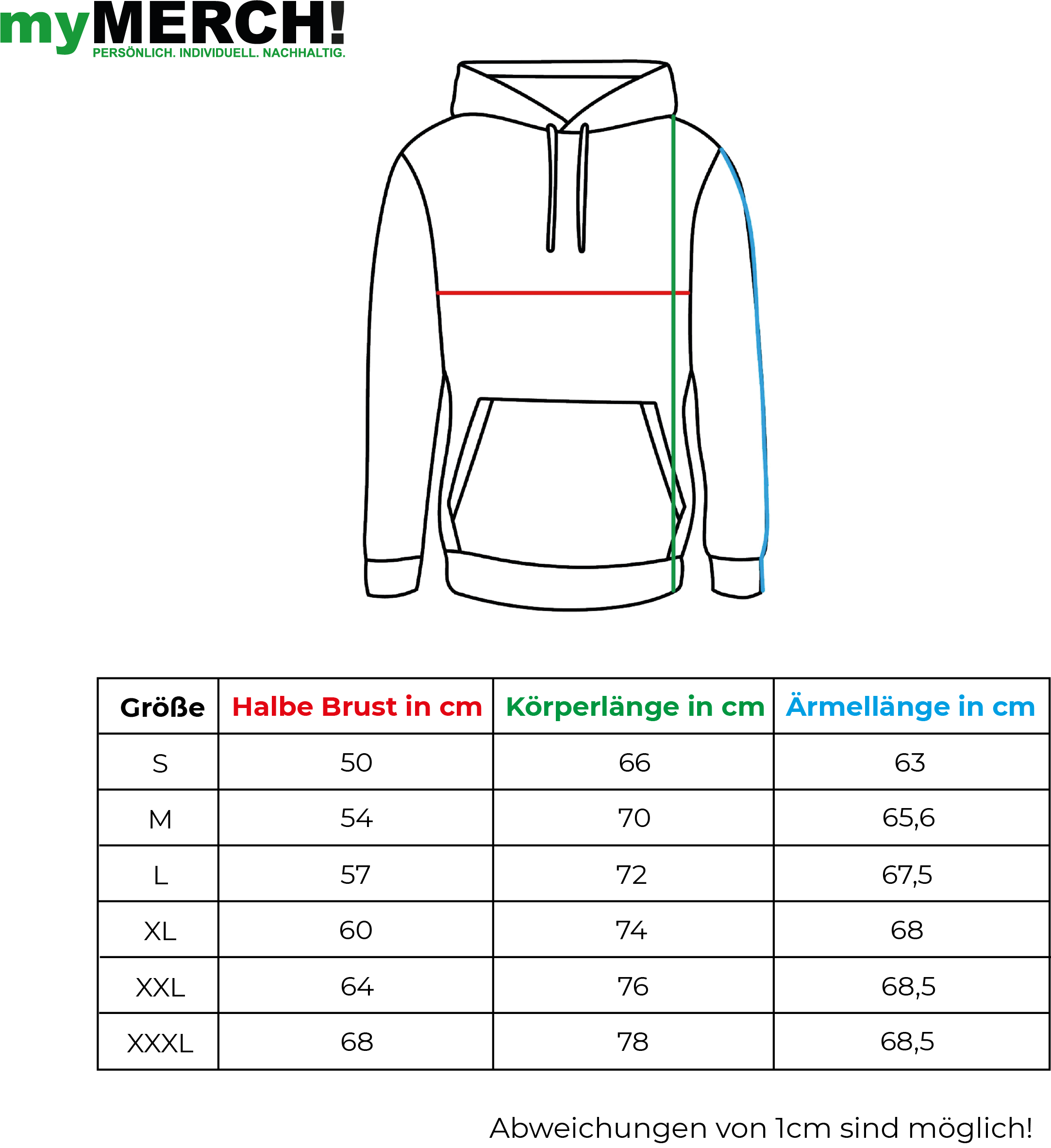 Hoodie "Lügen Lügen Lügen"