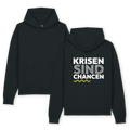 Hoodie "Krisen sind Chancen" black