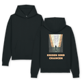 Hoodie "Krisen sind Chancen - Kunstdruck" black
