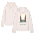 Hoodie "Krisen sind Chancen - Kunstdruck" color
