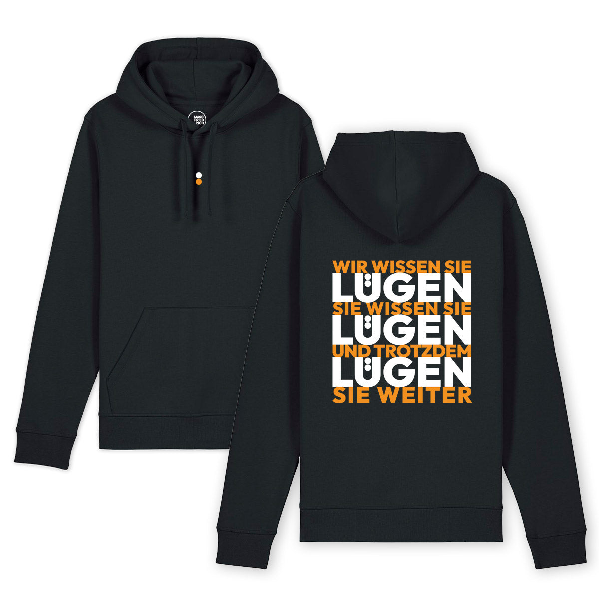 Hoodie "Lügen Lügen Lügen"
