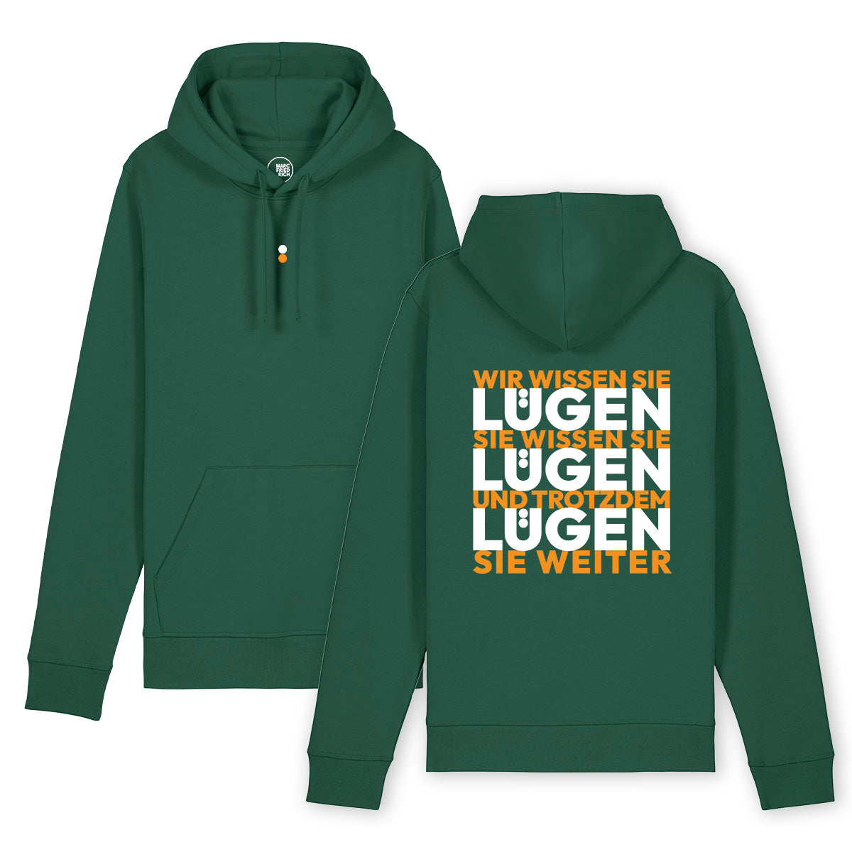 Hoodie "Lügen Lügen Lügen"