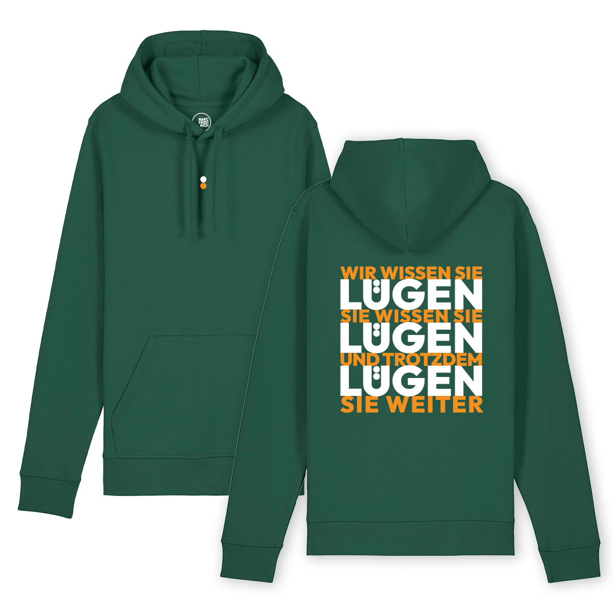 Hoodie "Lügen Lügen Lügen"