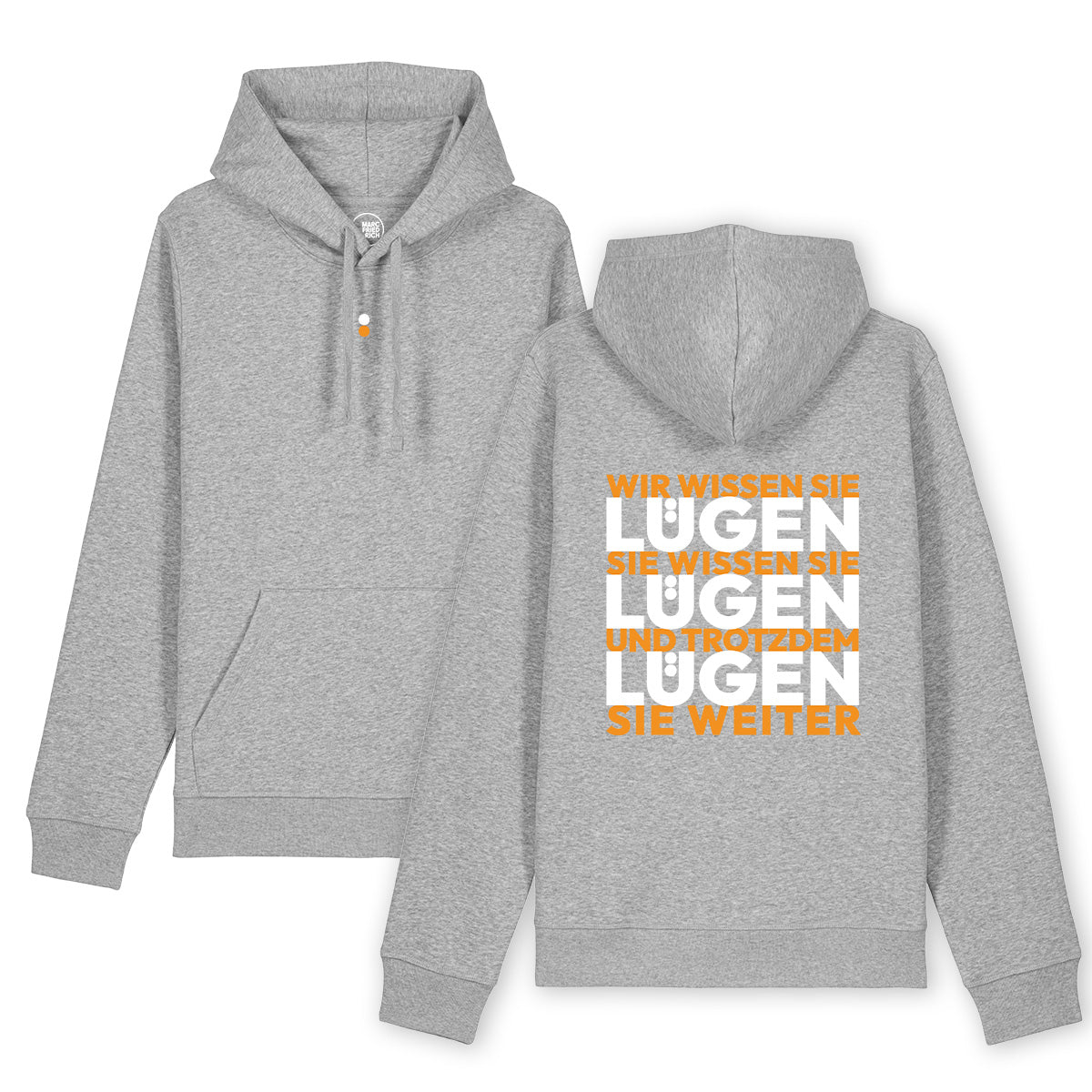 Hoodie "Lügen Lügen Lügen"