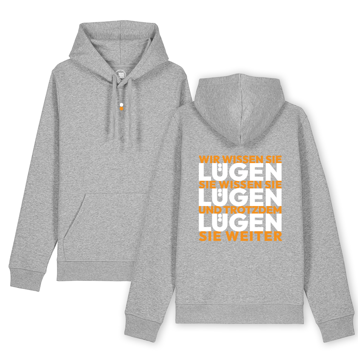 Hoodie "Lügen Lügen Lügen"