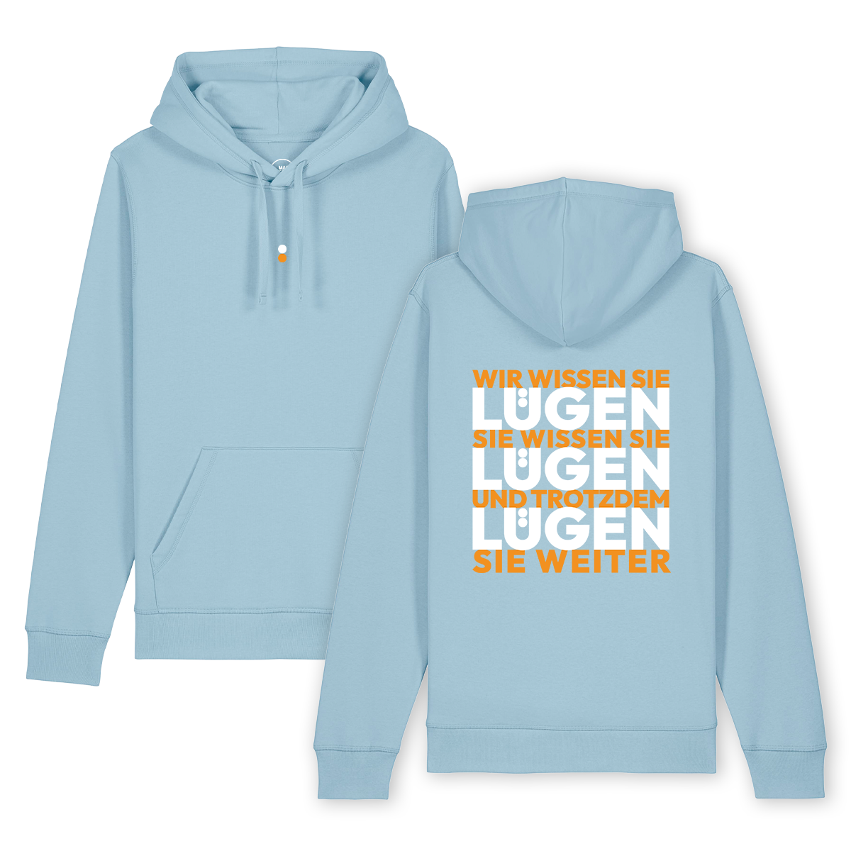 Hoodie "Lügen Lügen Lügen"