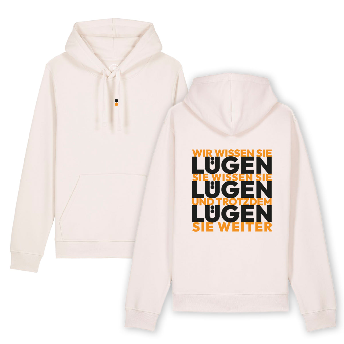 Hoodie "Lügen Lügen Lügen"