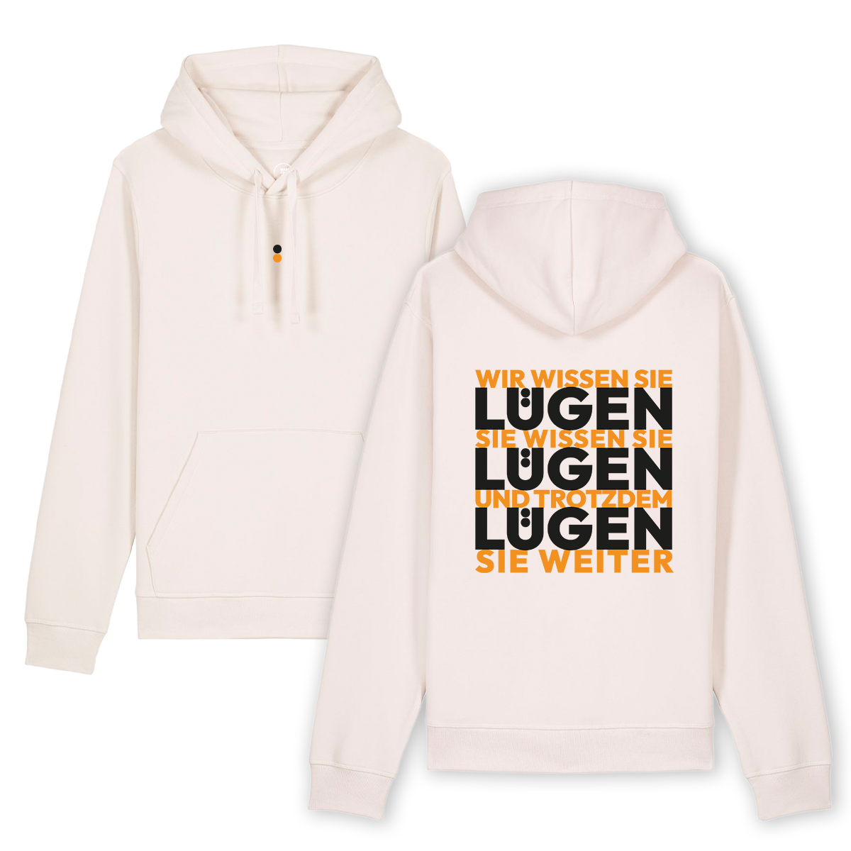 Hoodie "Lügen Lügen Lügen"