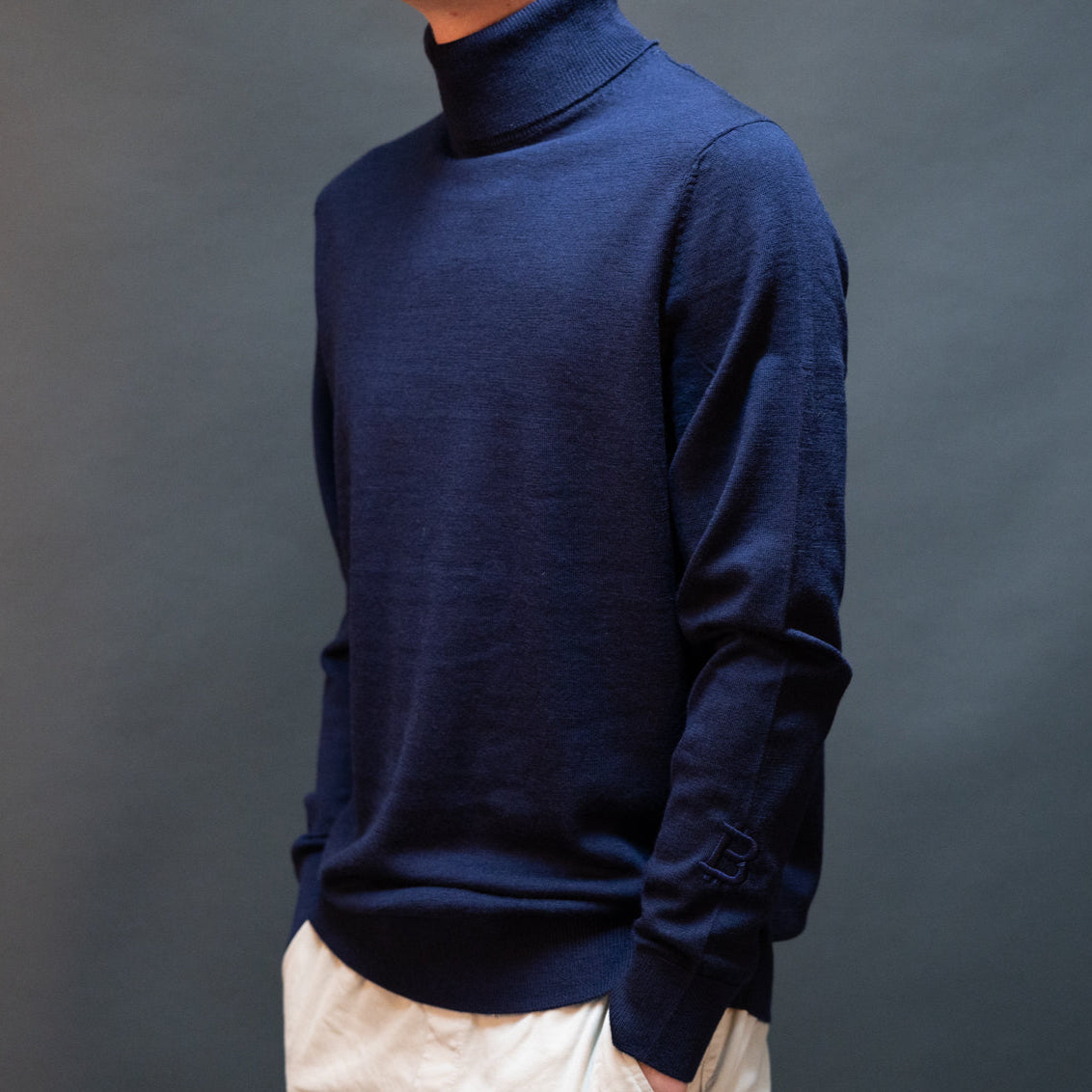 Rollkragenpullover "Bitcoin"