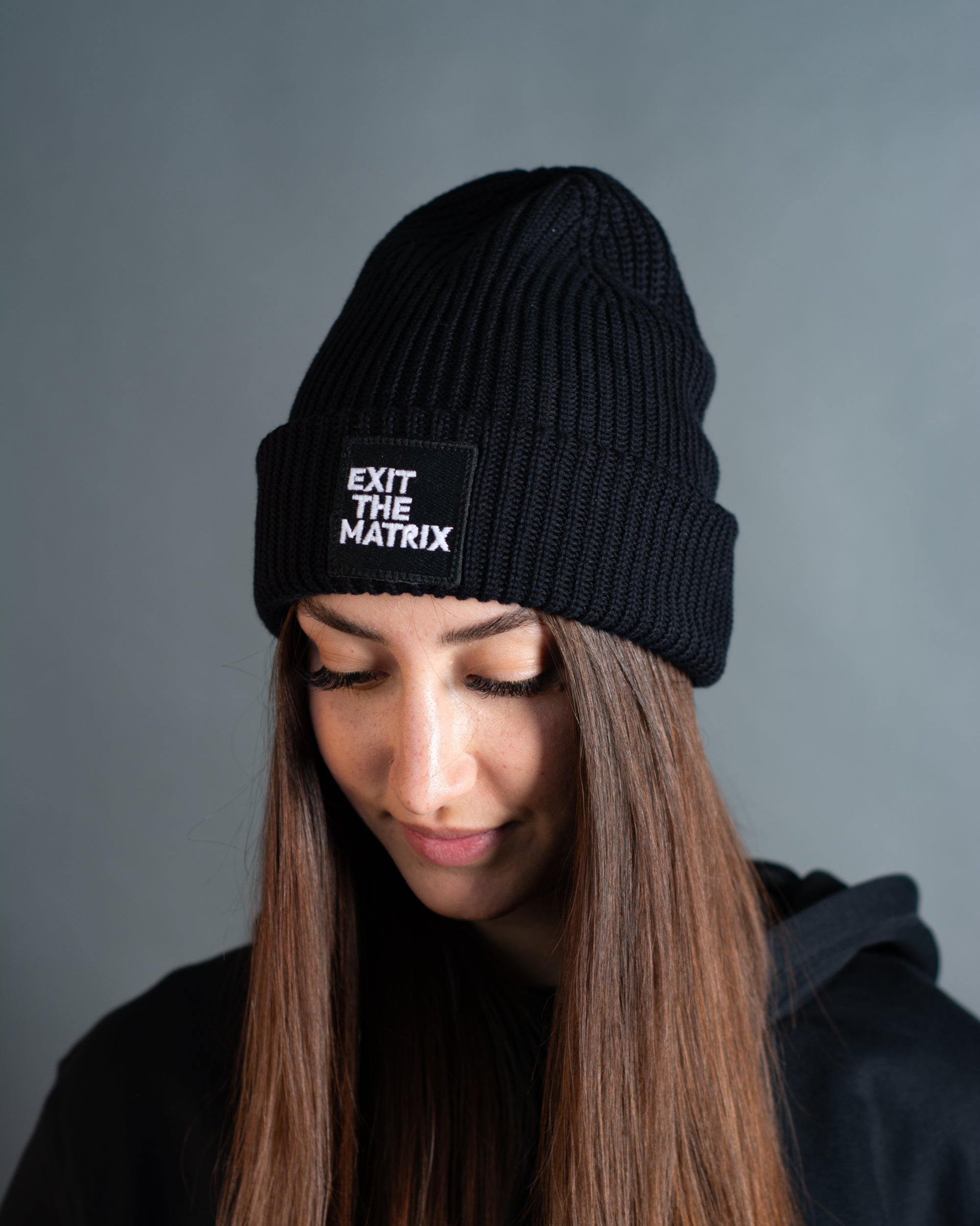 Beanie "Exit the matrix"