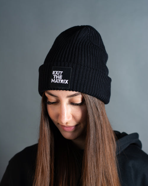 Beanie "Exit the matrix"