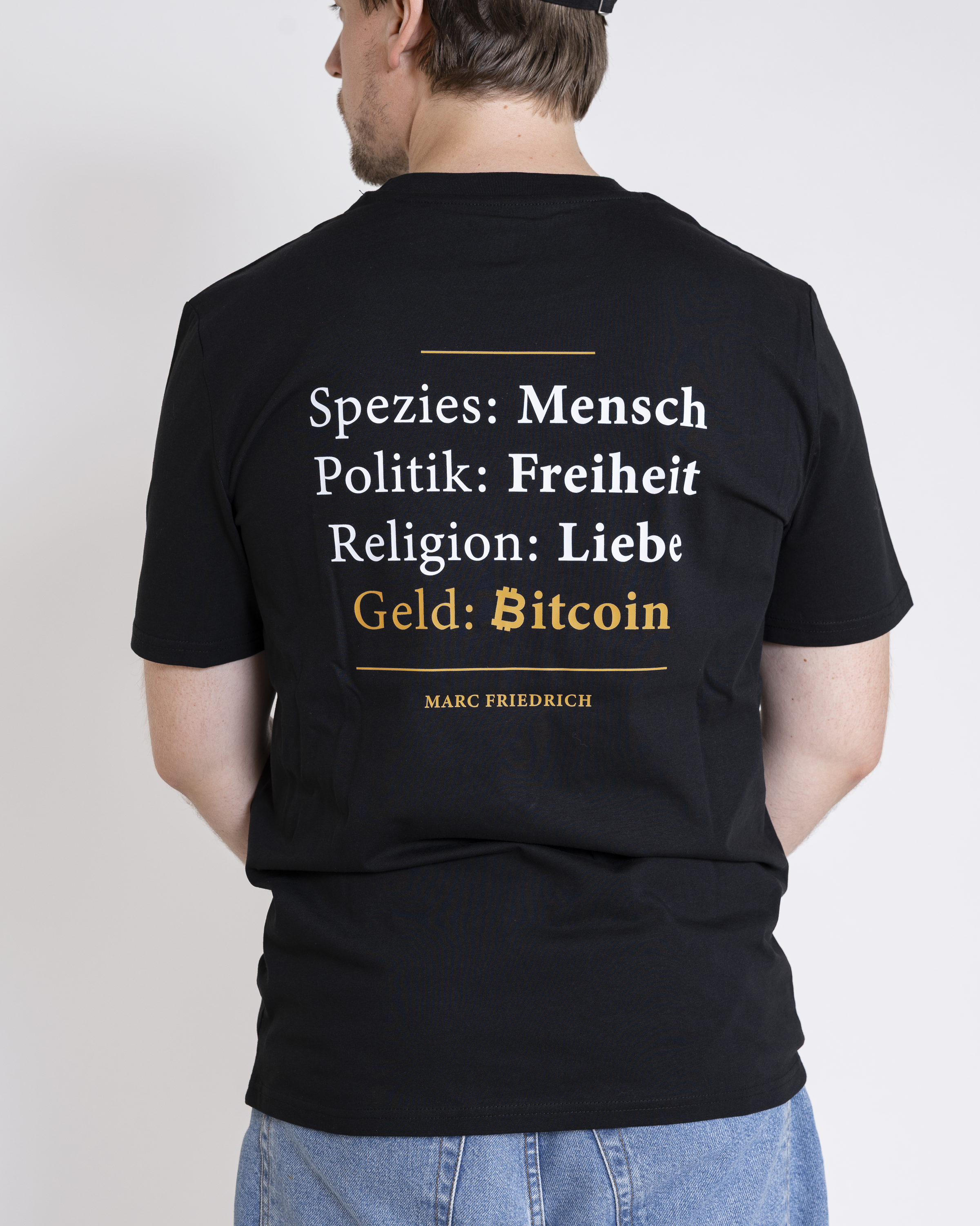 T-Shirt "Geld: Bitcoin"