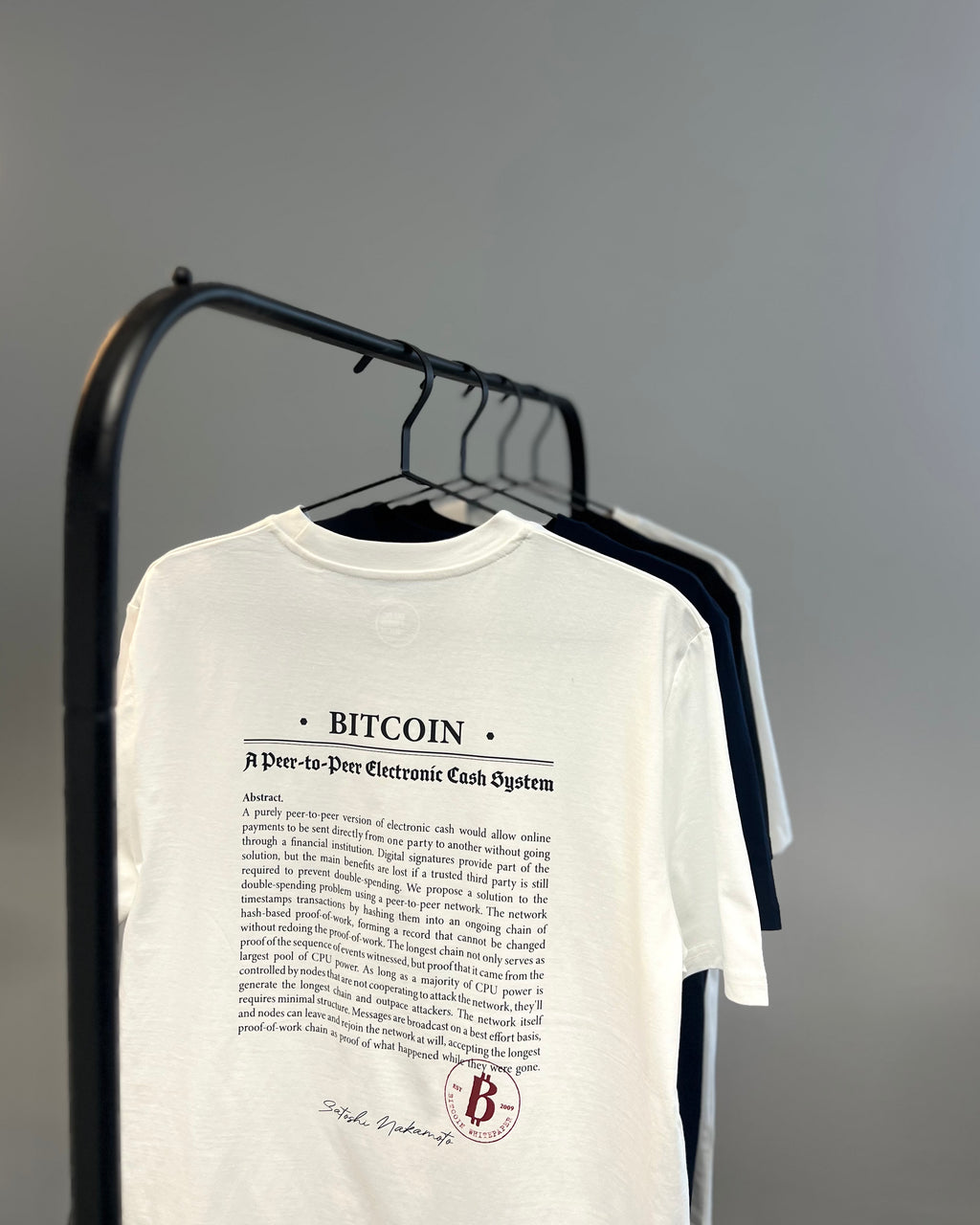 T-Shirt "Bitcoin Whitepaper"