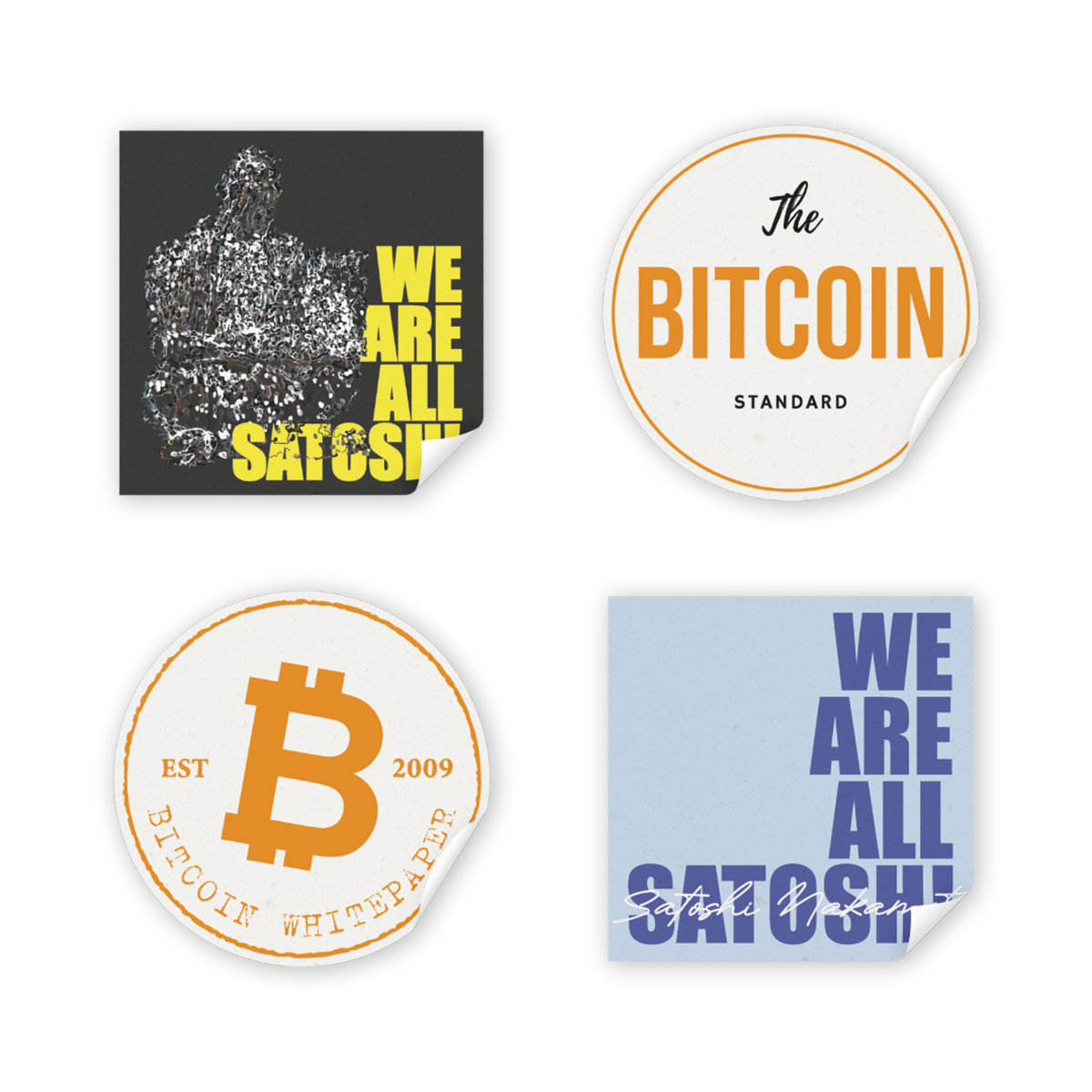 Stickerset  "Bitcoin"