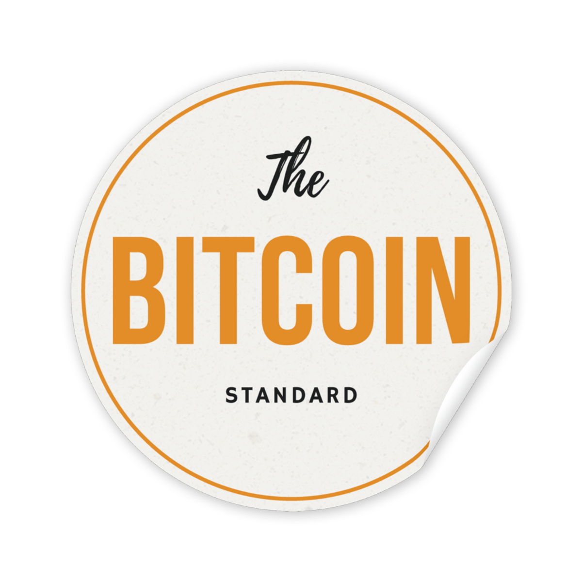 Sticker "The Bitcoin Standard"