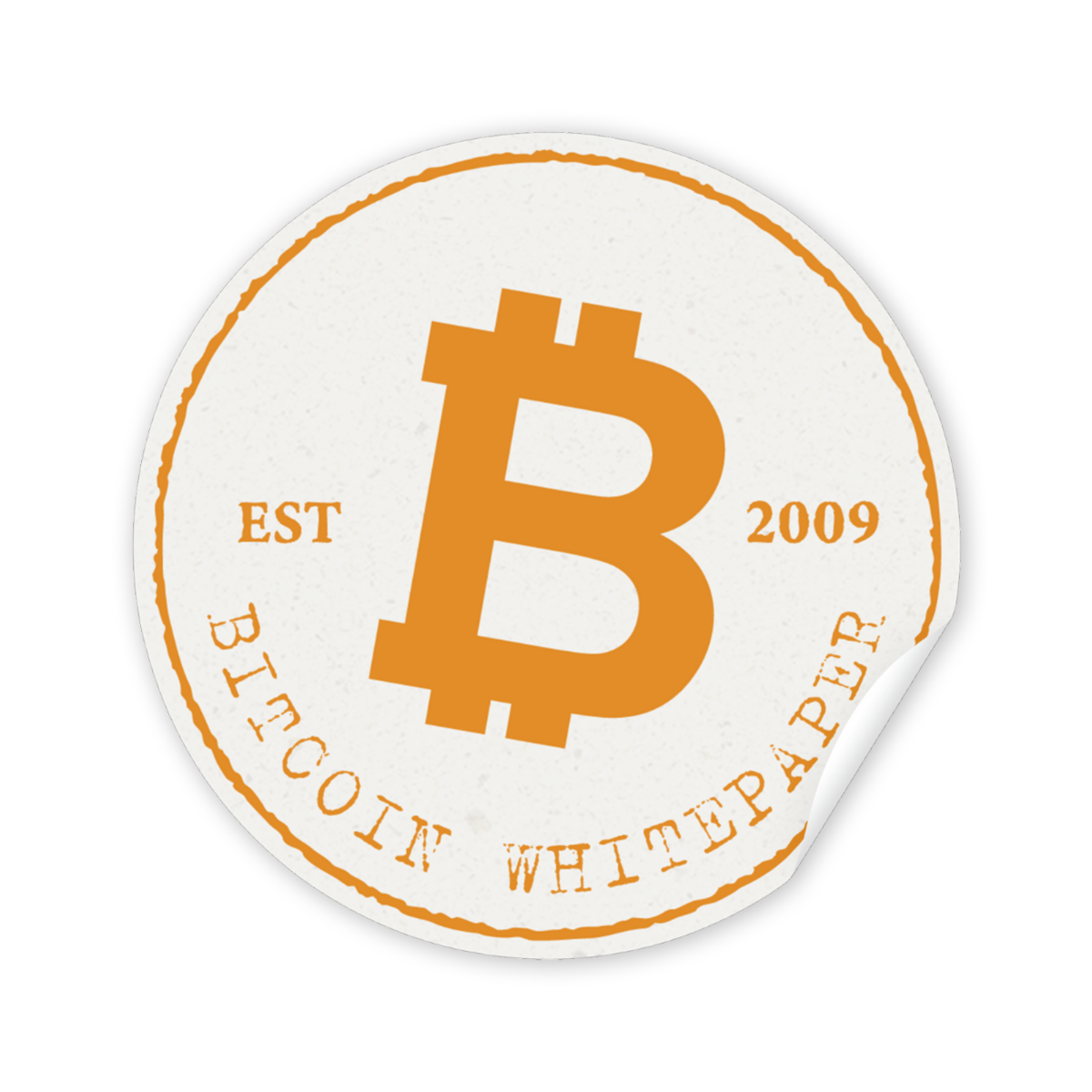 Sticker "Bitcoin"