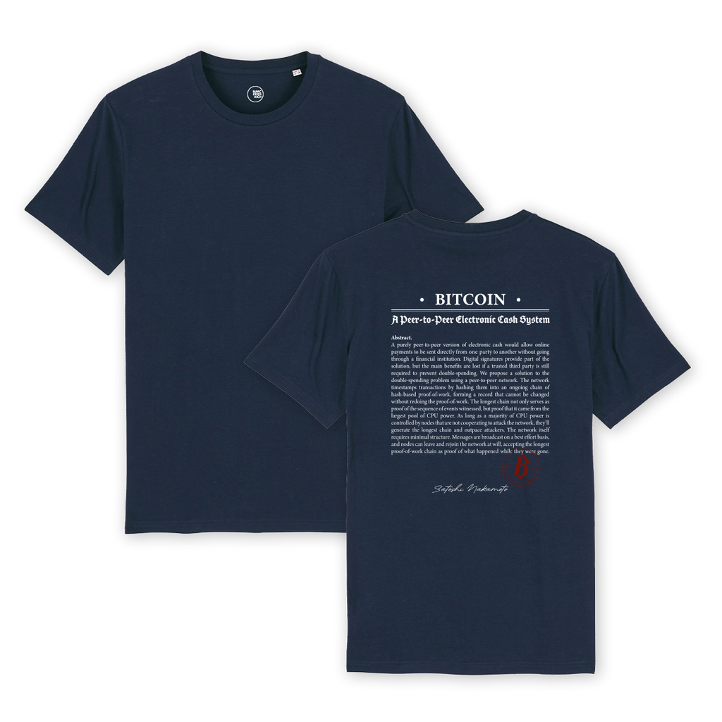 T-Shirt "Bitcoin Whitepaper"
