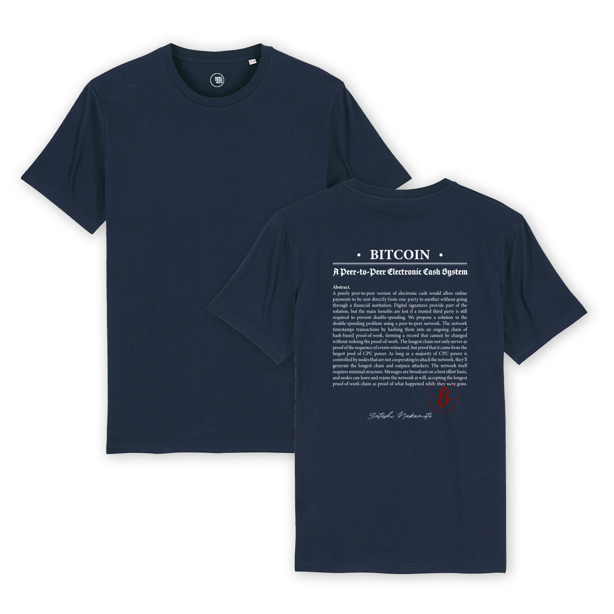 T-Shirt "Bitcoin Whitepaper"