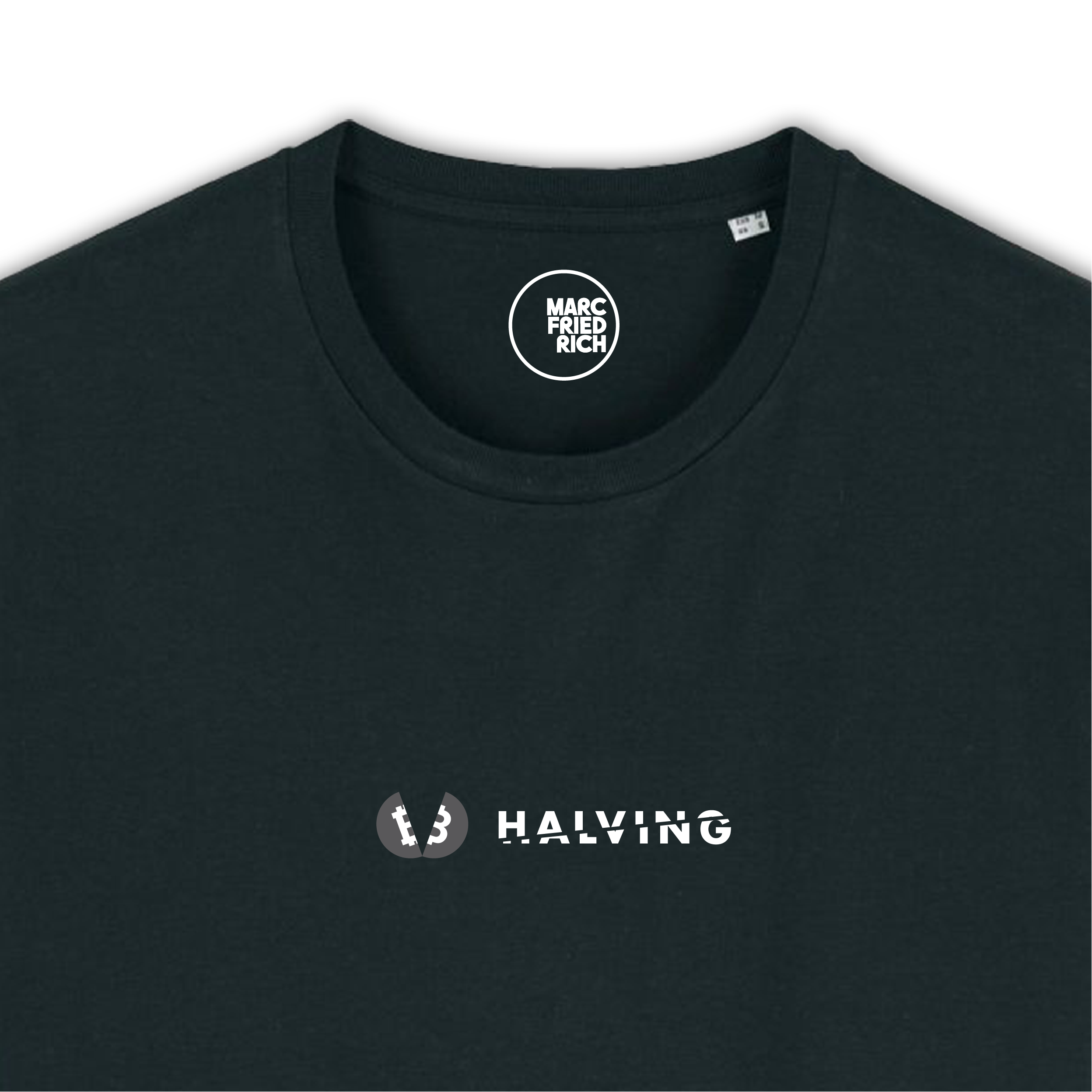 T-Shirt "Bitcoin Halving 2024" schwarz