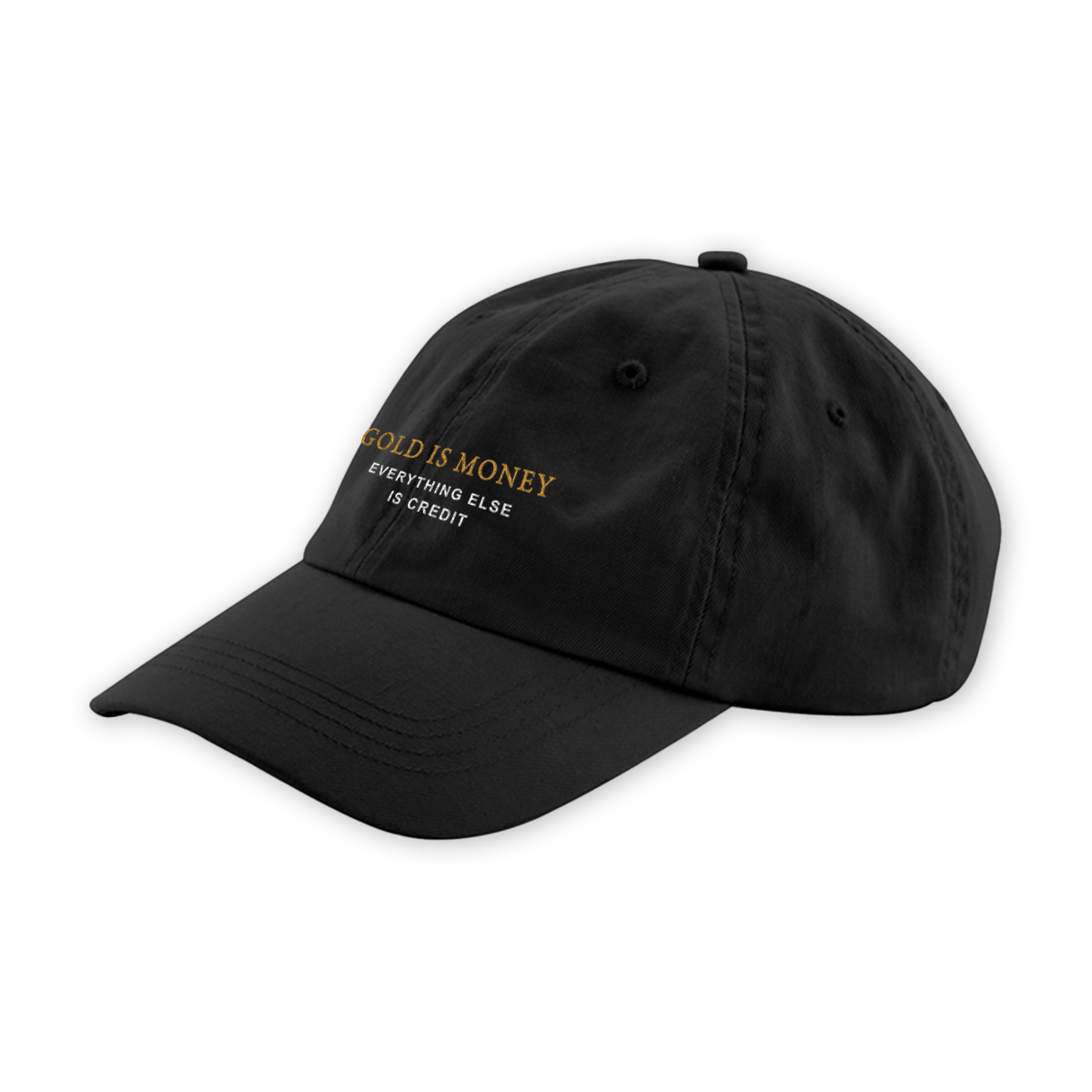 Base Cap "Gold is Money"